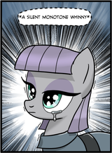 maud silent monotone whinny