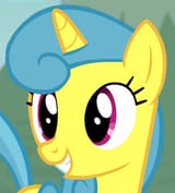 lemon hearts smiling cutely