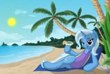 trixie-swim