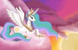 101913__safe_artist-colon-mel-dash-rosey_princess+celestia_pony_g4_cloud_cloudy_female_solo_sunrise