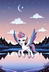 Flying in the night