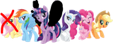 The perfect G6 mane character lineup