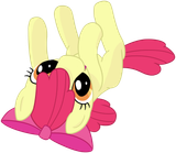 apple bloom being silly