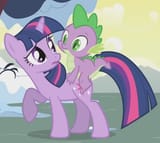 3244158__safe_screencap_spike_twilight+sparkle_dragon_pony_unicorn_g4_my+little+pony-colon-+friendship+is+magic_season+1_winter+wrap+up_closed+mouth_cropped_cut