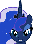 1879383__safe_artist-colon-camtwo_derpibooru+exclusive_princess+luna_alicorn_pony_g4_female_glowing+mane_lidded+eyes_lip+bite_looking+at+you_mare_she+knows_simp