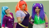 3576559__safe_adagio+dazzle_aria+blaze_sonata+dusk_human_bronycon_bronycon+2015_equestria+girls_g4_clothes_cosplay_costume_female_irl_irl+human_photo_the+dazzli