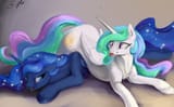 celly + luna flop