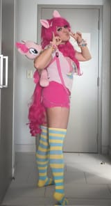 3460423__artist+needed_source+needed_useless+source+url_safe_pinkie+pie_human_g4_backpack_closed+door_clothes_cosplay_costume_door_doorstop_feet_female_handles_
