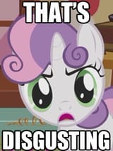sweetiebelle finds this disgusting