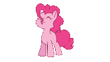 2959857__safe_artist-colon-arielsbx_pinkie+pie_earth+pony_pony_g4_animated_blank+flank_butt+shake_cute_dancing_diapinkes_eyes+closed_female_frame+by+frame_full+