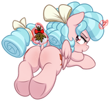 2250926__suggestive_artist-colon-pestil_cozy+glow_alicorn_pony_blushing_butt_butt+freckles_female_filly_foalcon_freckles_magic_magic+glow_mistletoe_plo