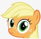 applejack side eye stare