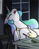 celly falls asleep at the computer