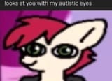 autistic eyes