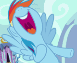 laughing dashie