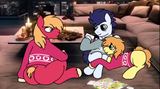 big mac soarin and braeburn