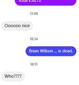 Brian Wilson is dead