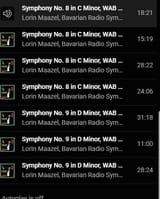 bruckner 8 9 maazel brso