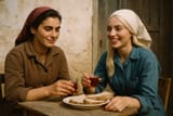 Dua Lipa and Ava Max sit down over bread and tea