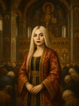 Ava Max at the Orthodox Church