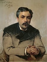 Paul Mathey - Portrait of Gabriel Faure (1845-1924) - (MeisterDrucke-187539)