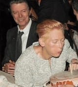 ronald reagan laughs as tom yorke vomits on a cake