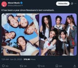 newjeans 1 year