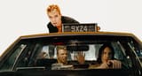 Why is Snape riding in a taxi with David Bowie