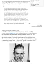 Bowie Hitler phase