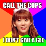 i don&#039;t give a gee