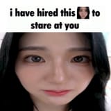 xinyu stare at you