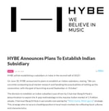 HYBE INDIA