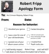 fripp form