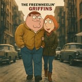 20250430_1549_The Freewheelin&#039; Griffins_simple_compose_01jt43wsfse6f8gtb722c4qww0