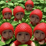 soomin really stare strawberries