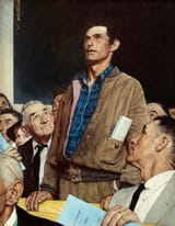 Freedom of speech Norman Rockwell