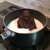 chilling gorilla