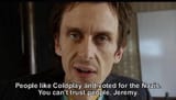 peep show super hans coldplay hitler