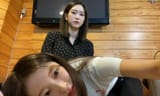 jiho about to spank arin
