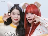 xiaoting absolutely mogging youngeun
