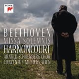harnoncourt beethoven missa sony