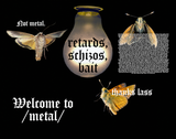 metal moths