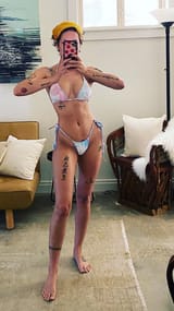 Halsey-Bikini-Instagram-Slide