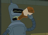 Bender drinks forever