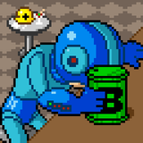 Mega man drunk
