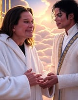 Ozzy and Michael Jackson