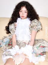rei curly hair disapproving eyes