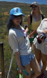 hinata legs shorts blue cute