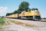 UP 4755 Passenger train Mt. Carmel, Il.