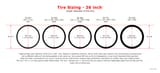 french tire sizes - 26 inch wheel eqv